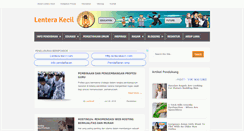 Desktop Screenshot of lenterakecil.com